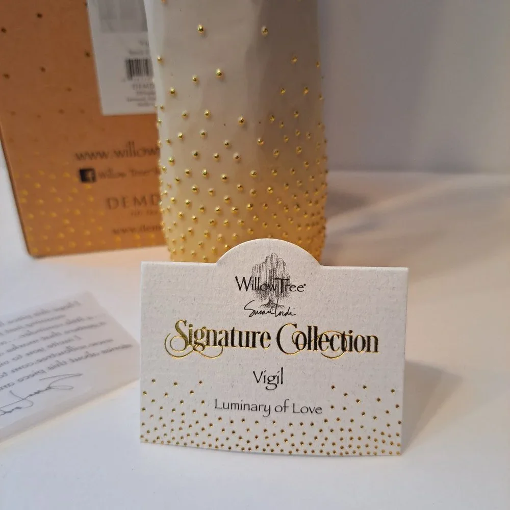 Willow Tree Signature Collection Vigil Luminary of Love 27538 NEW - Picture 5 of 9